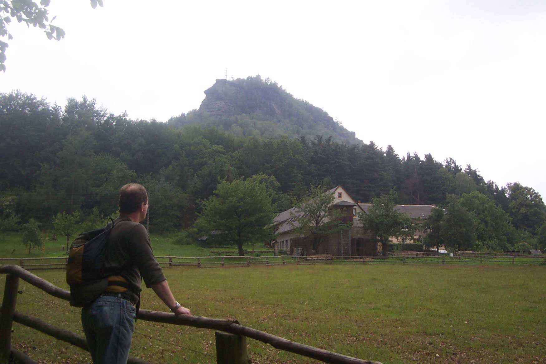 Blick zum Lilienstein