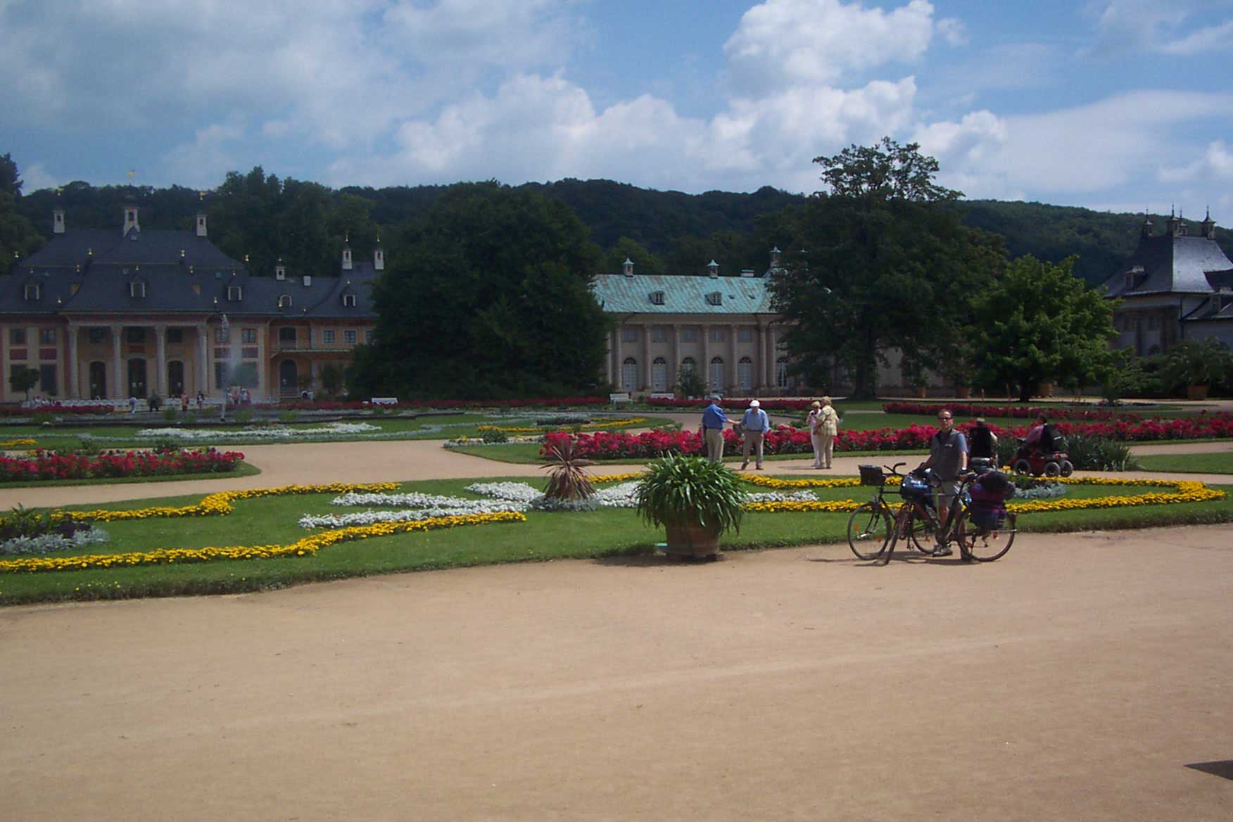 „Im Park von Schloss Pillnitz