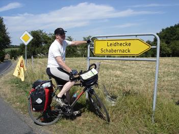 Ortsschild Schabernack