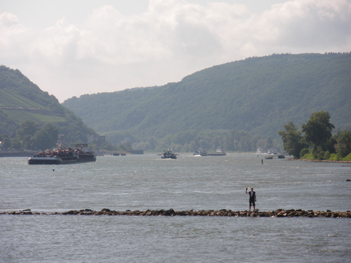 Daniel auf der Buhne